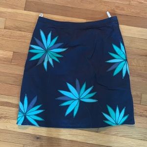 Boden embroidered skirt